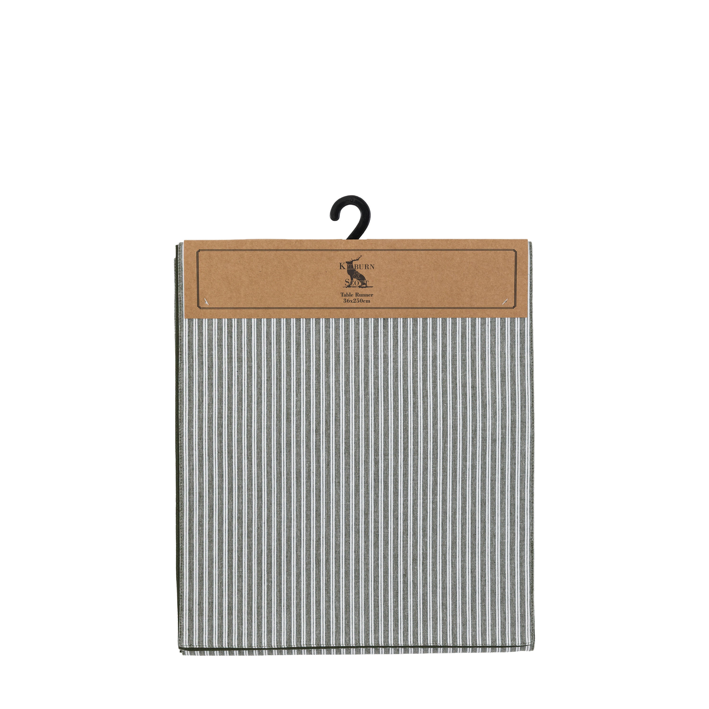Woodland Festive Stripe Table Runner